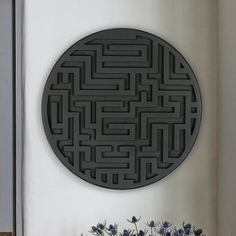 Wallity Accesorio decorativo de pared Negro